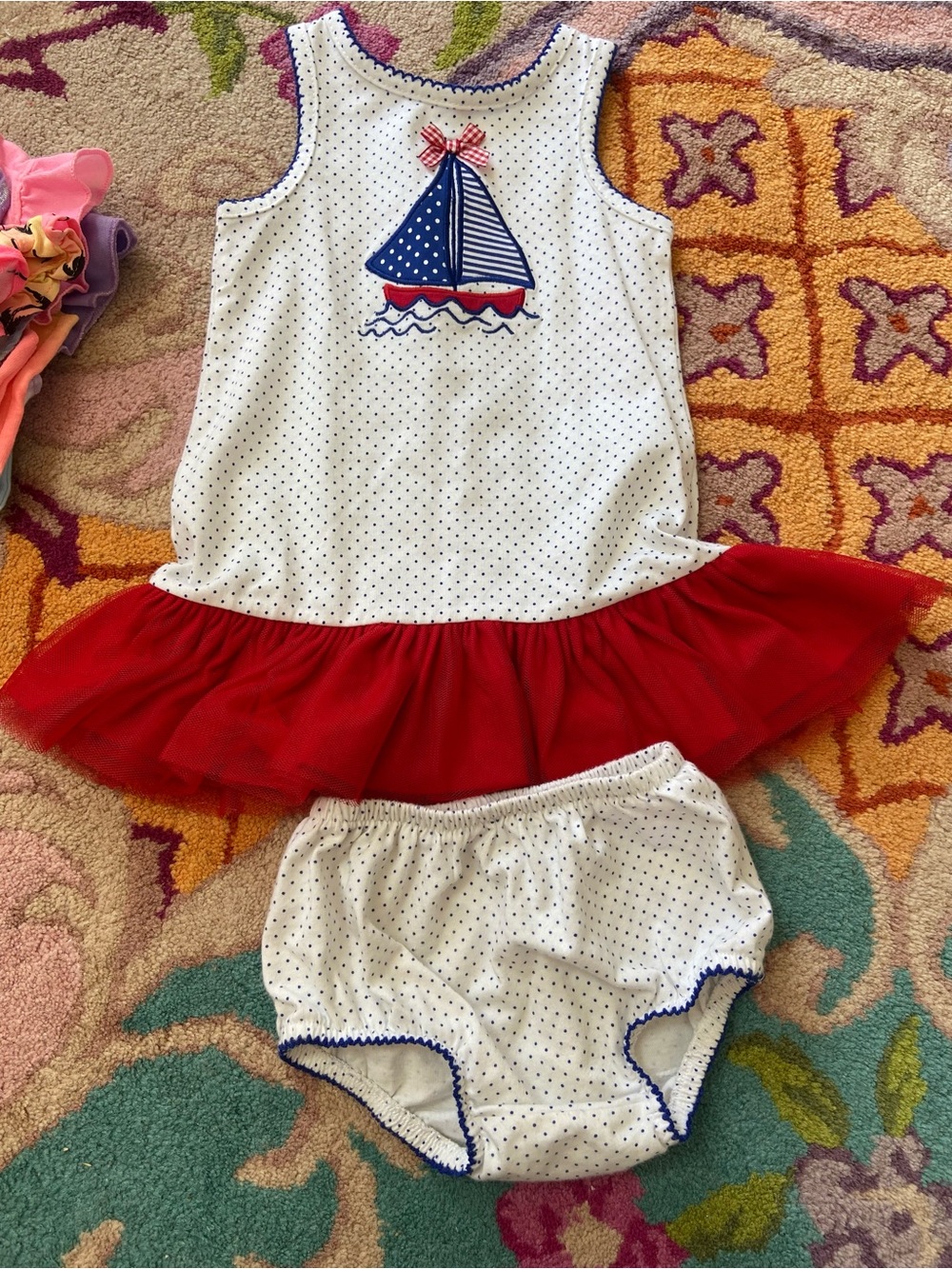 Baby Girl Sailboat dress